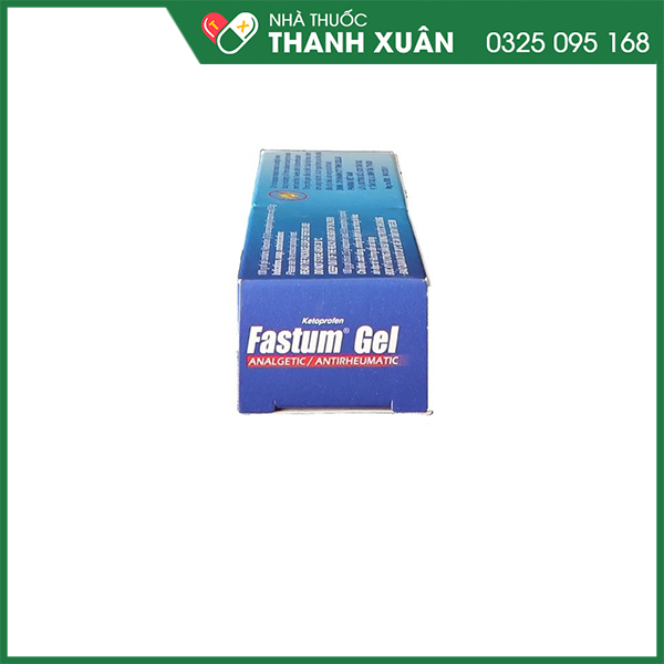 Fastum Gel 2,5%  giảm đau, kháng viêm xương khớp